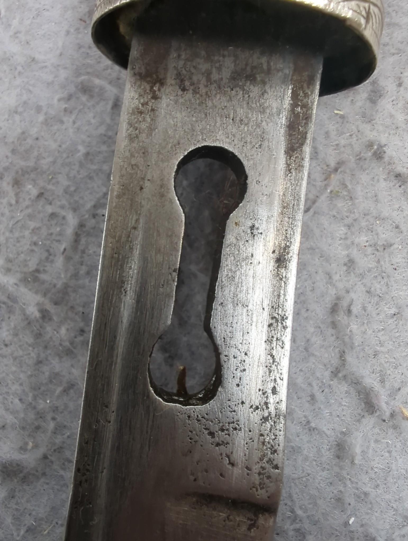 An Eastern white metal mounted dagger, a quantity of Eastern metalware and a white metal-mounted cup